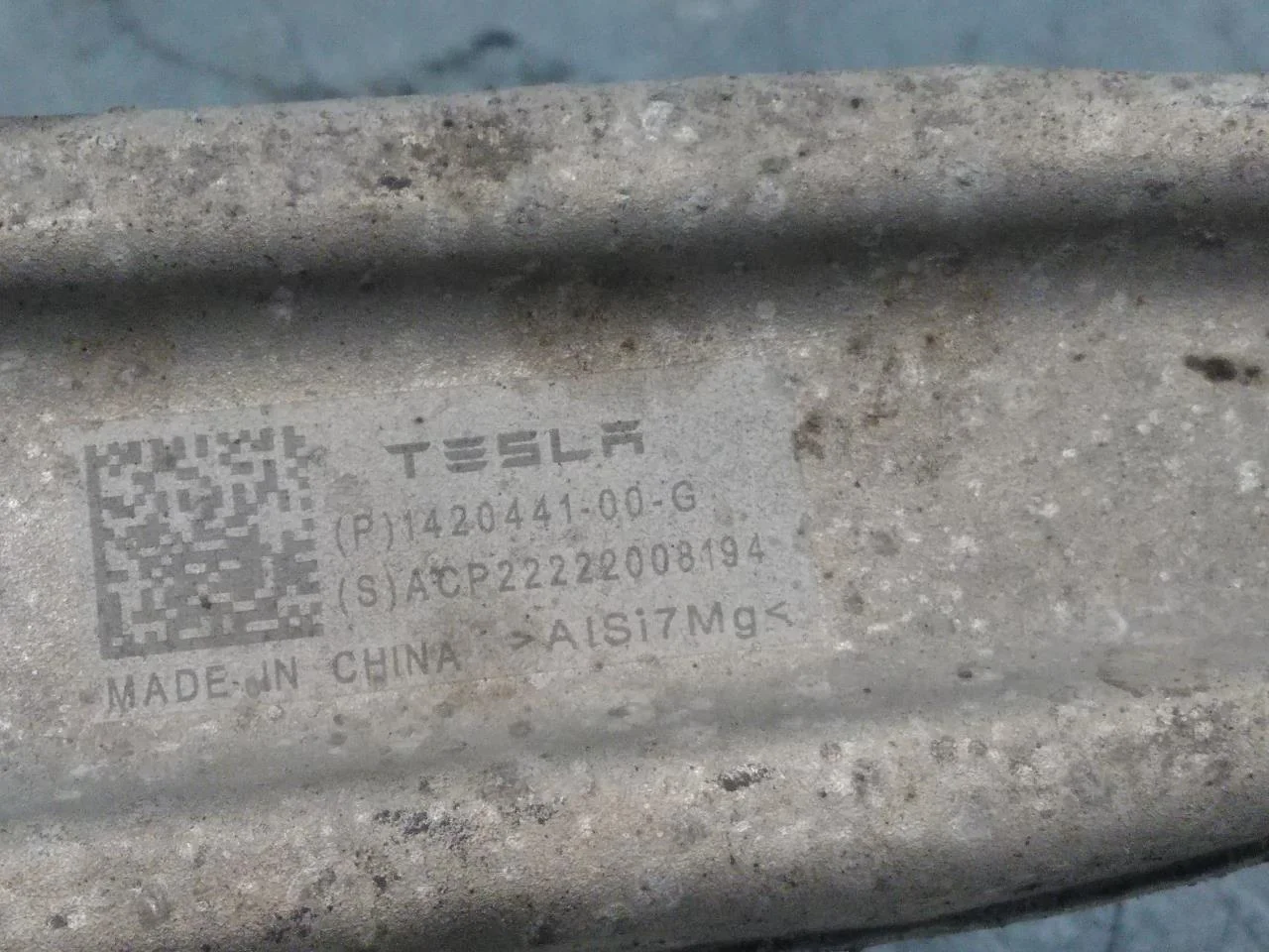 Tesla MODEL S 2013- Braț suspensie, stânga spate vedere 4