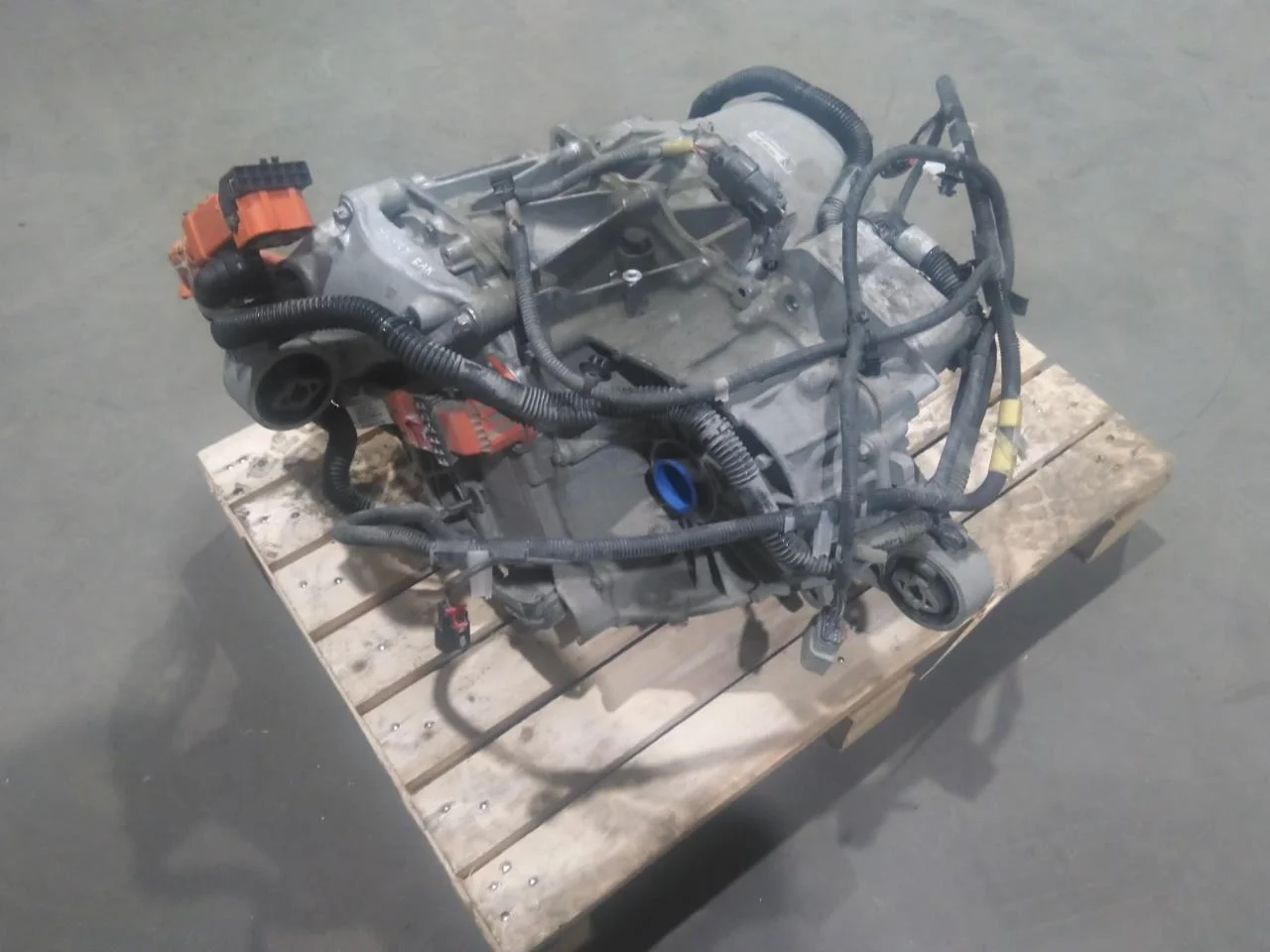 Tesla MODEL Y 2021- Rear electric motor view 3