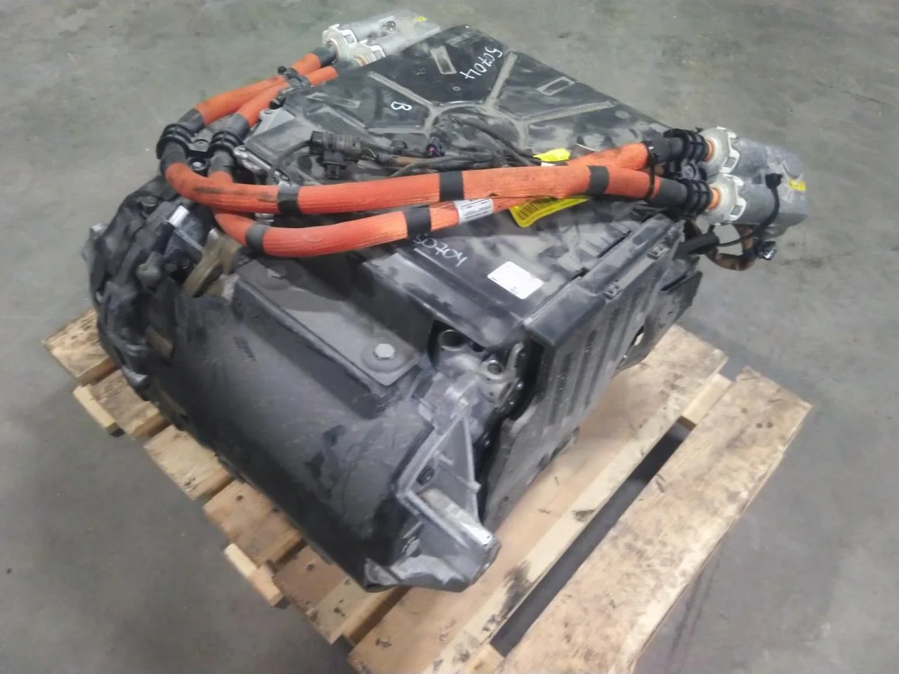 Mercedes EQS SUV X296 2022- Elektromos motor, hátsó