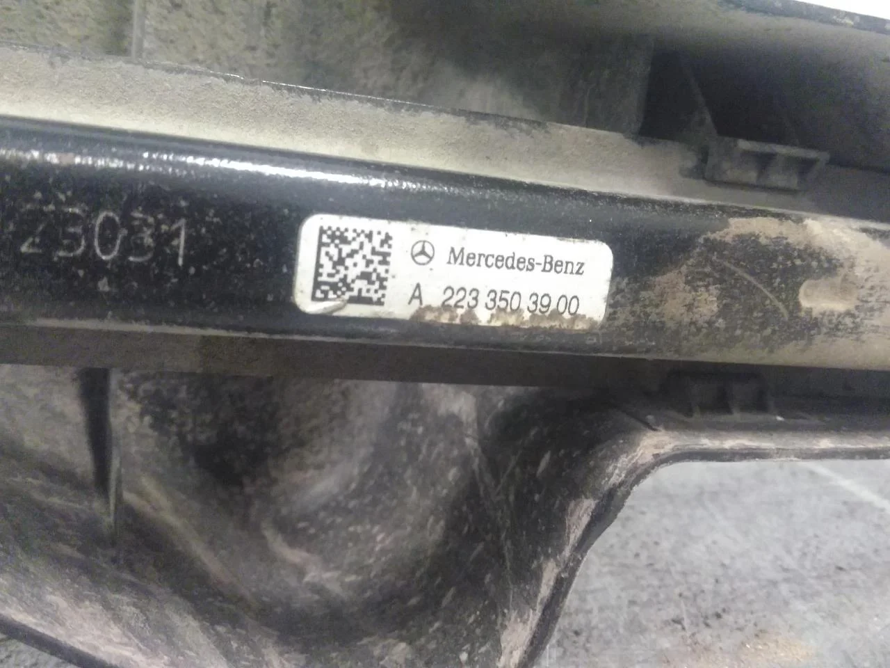 Mercedes EQS SUV X296 2022- Braț suspensie, dreapta spate vedere 3