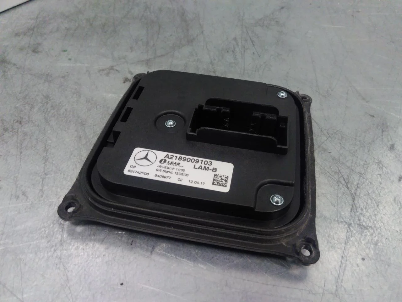 Mercedes B 180-200 W246/W242 2012-19 Xenon control unit