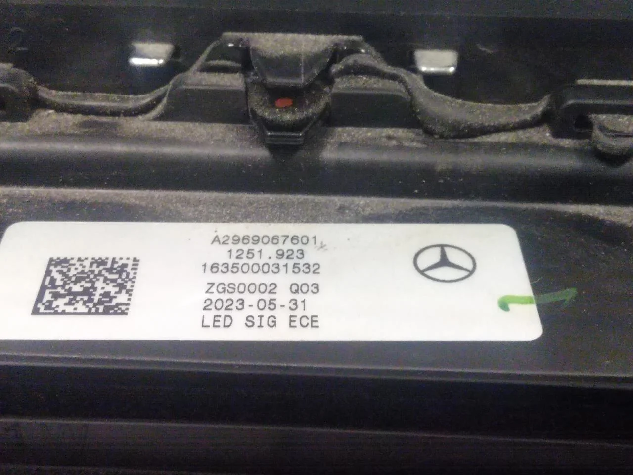 Mercedes EQS SUV X296 2022- Fényszórók nézet 4