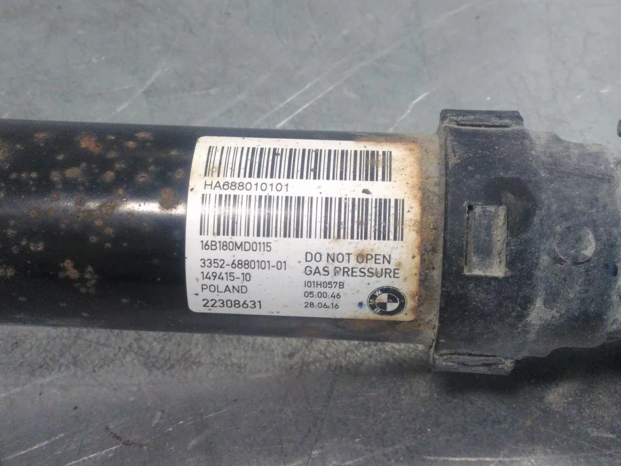 BMW I3 I01 2013-22 Amortizor tip McPherson, spate stânga vedere 3