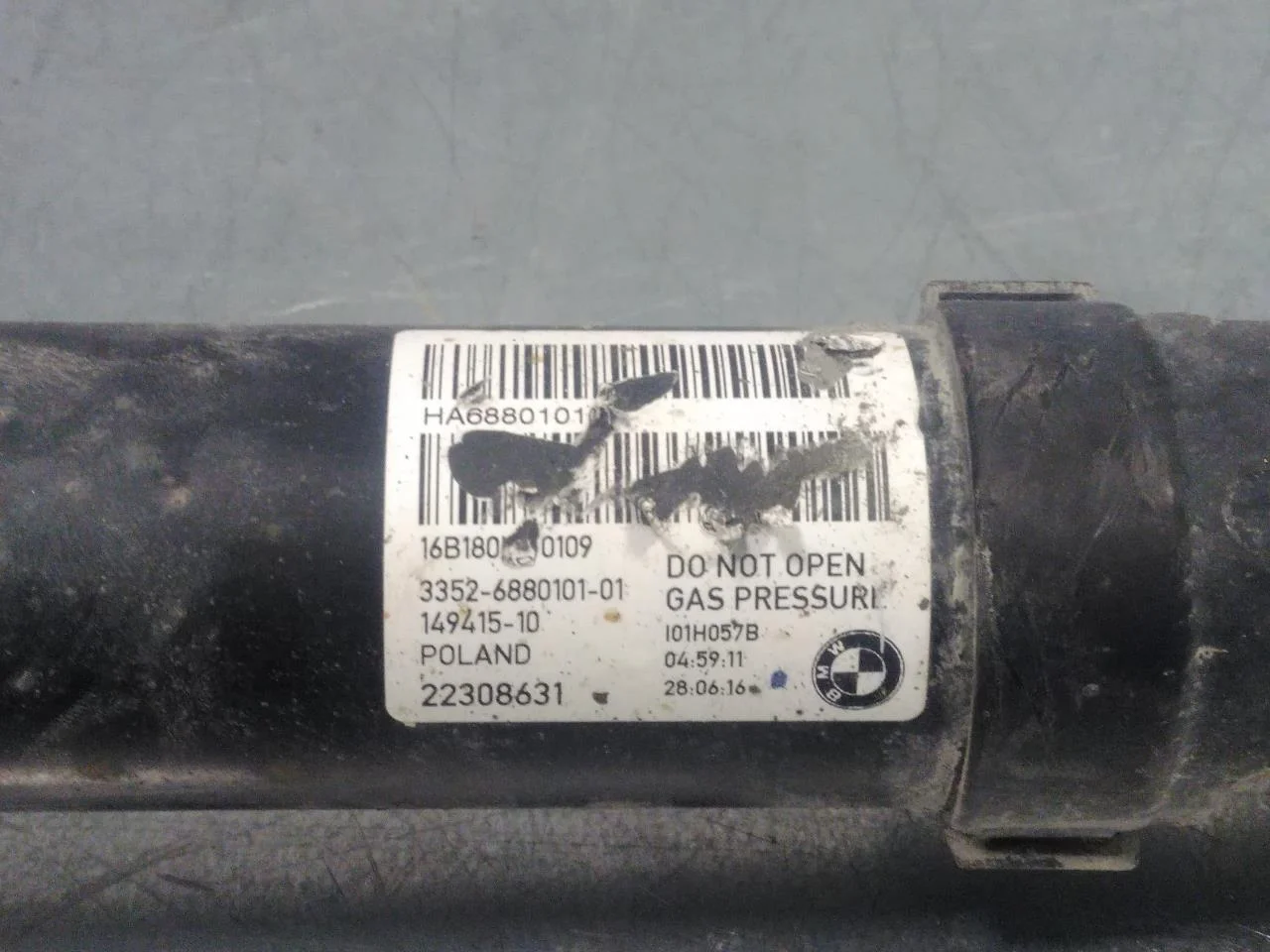 BMW I3 I01 2013-22 Amortizor tip McPherson, spate dreapta vedere 3
