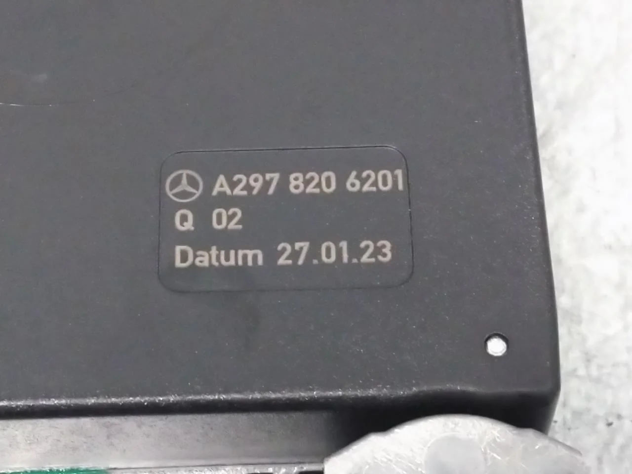 Mercedes EQS SUV X296 2022- Vezérlőegység, Bluetooth nézet 3