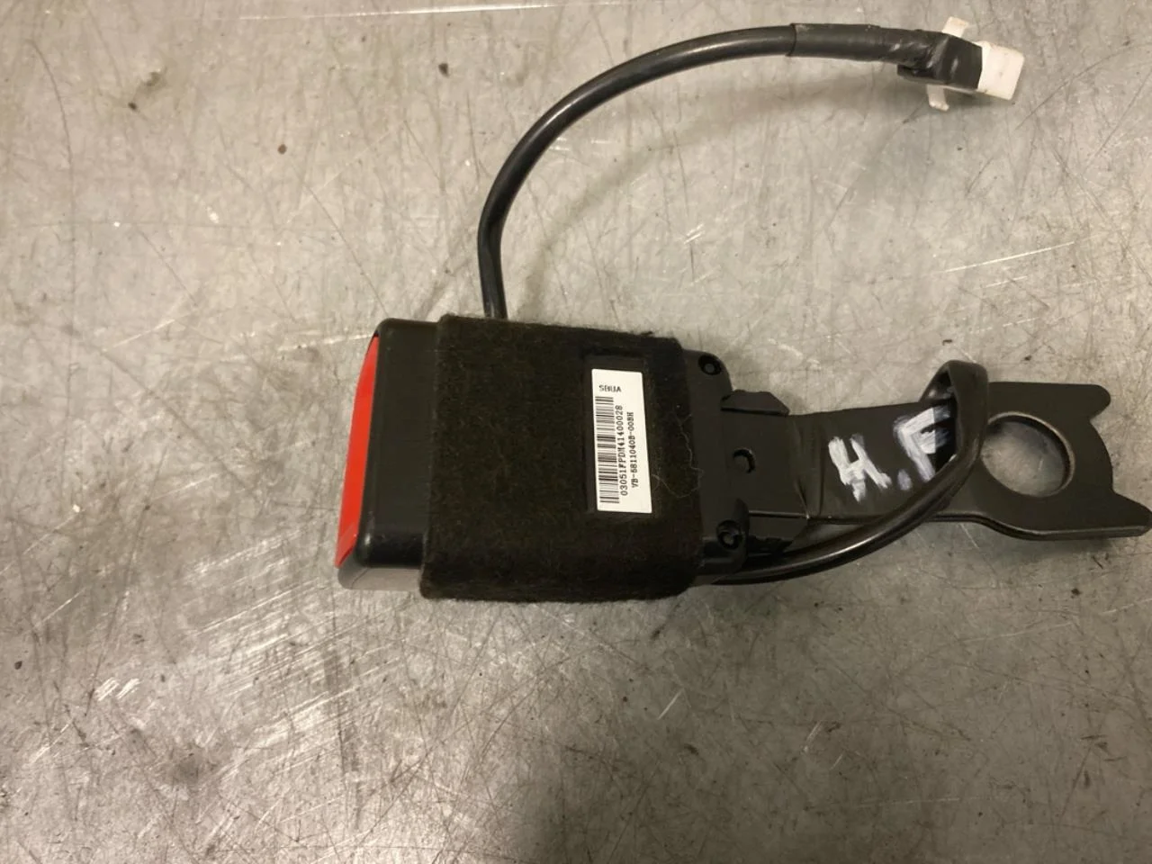 Byd ETP3 T3 2022- Biztonsági öv csat / rögzítő nézet 2