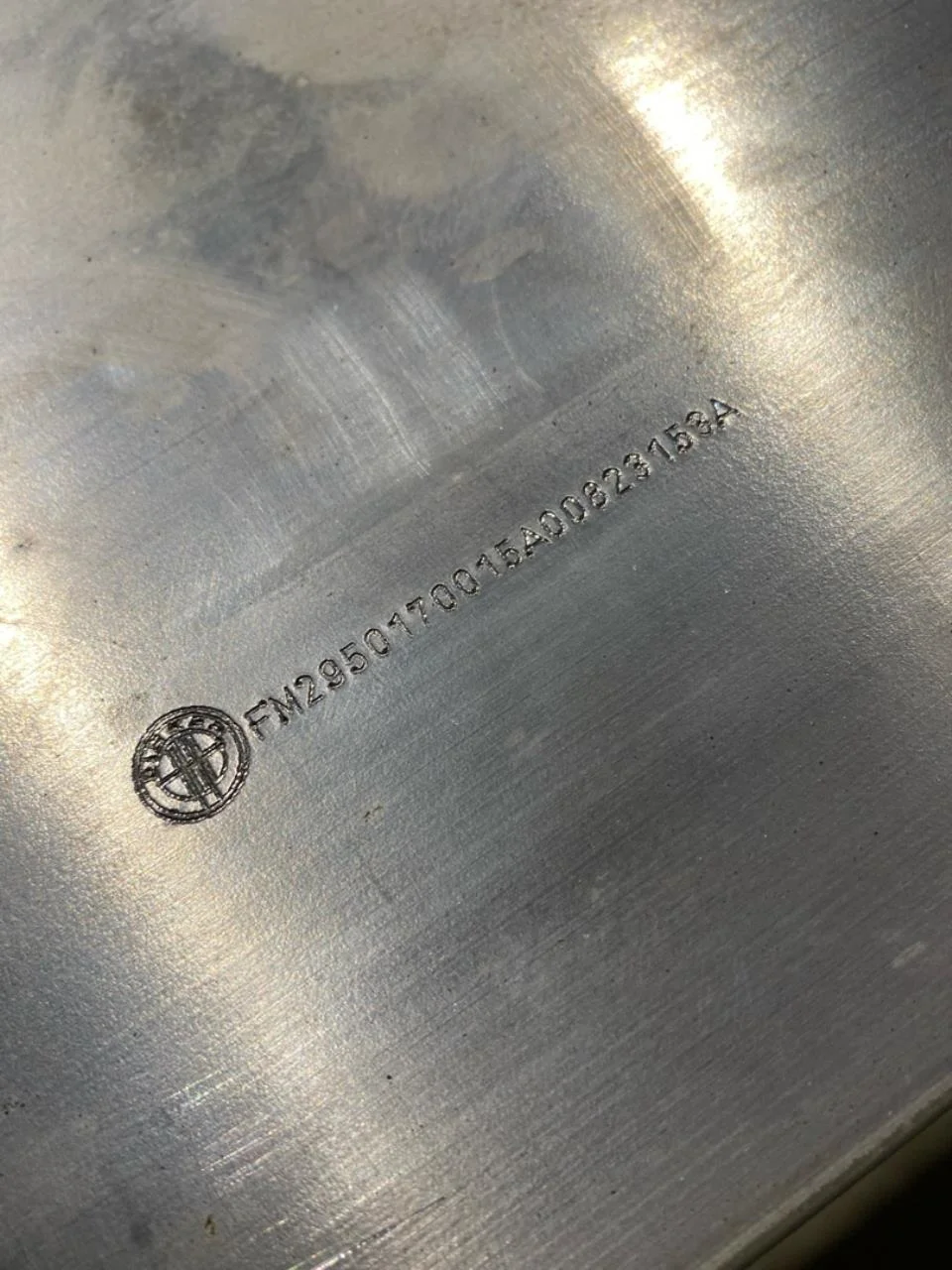 Fisker OCEAN Bumper reinforcement beam, front view 3