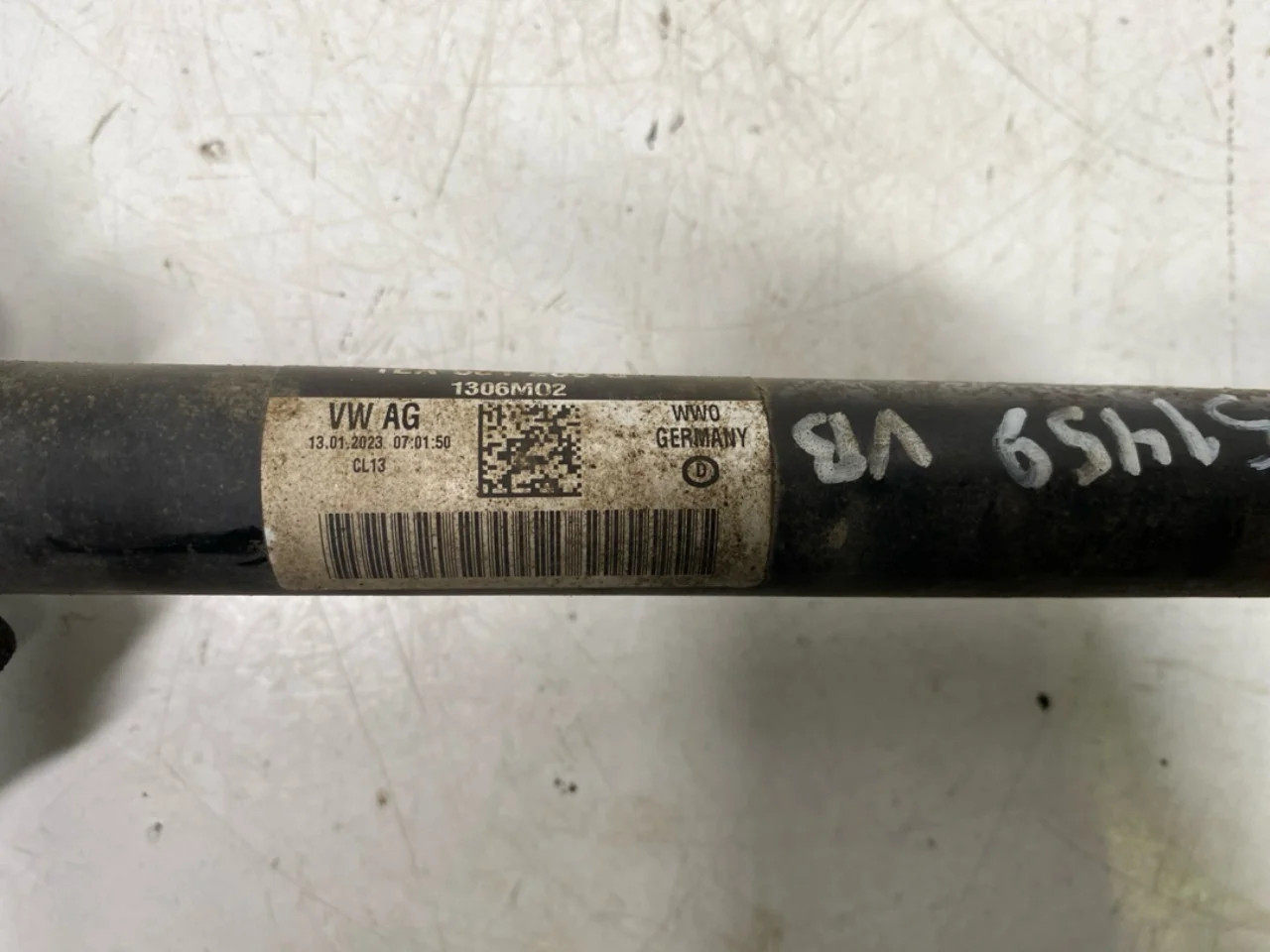 Volkswagen ID.3 2021- Féltengely, hátsó, bal nézet 4