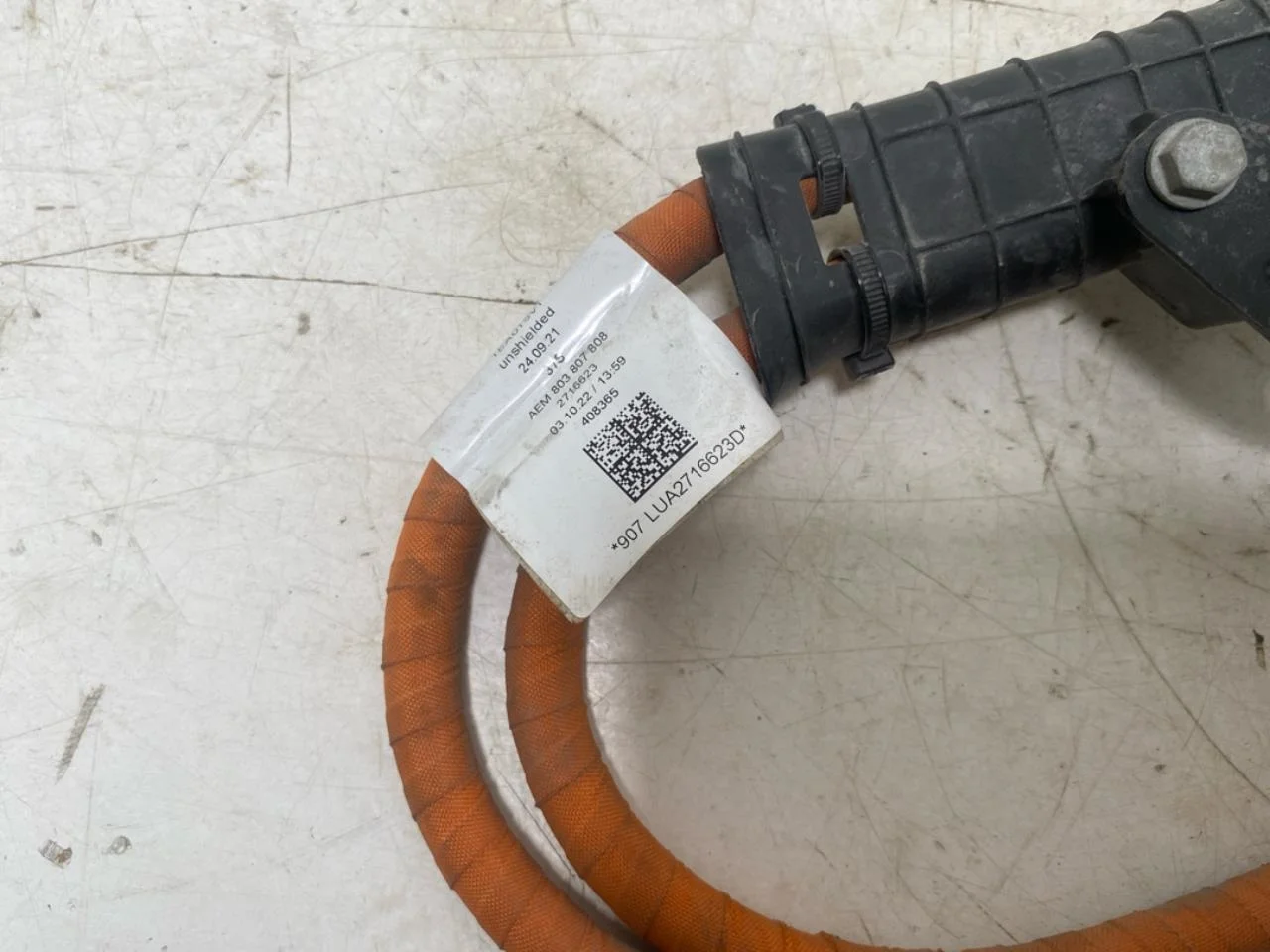 Volkswagen ID.3 2021- Wiring harness, high voltage view 4