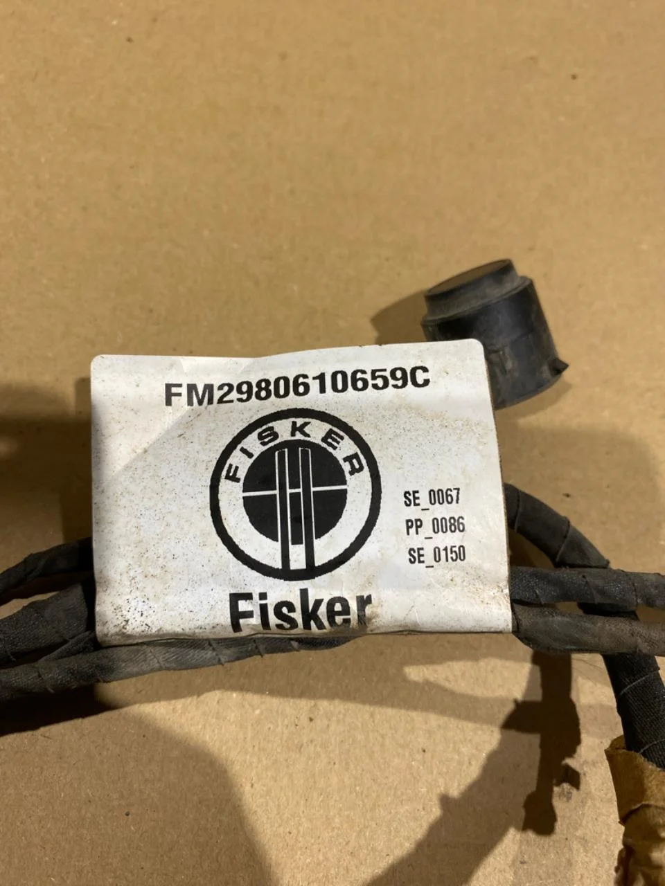 Fisker OCEAN Kábelköteg nézet 2