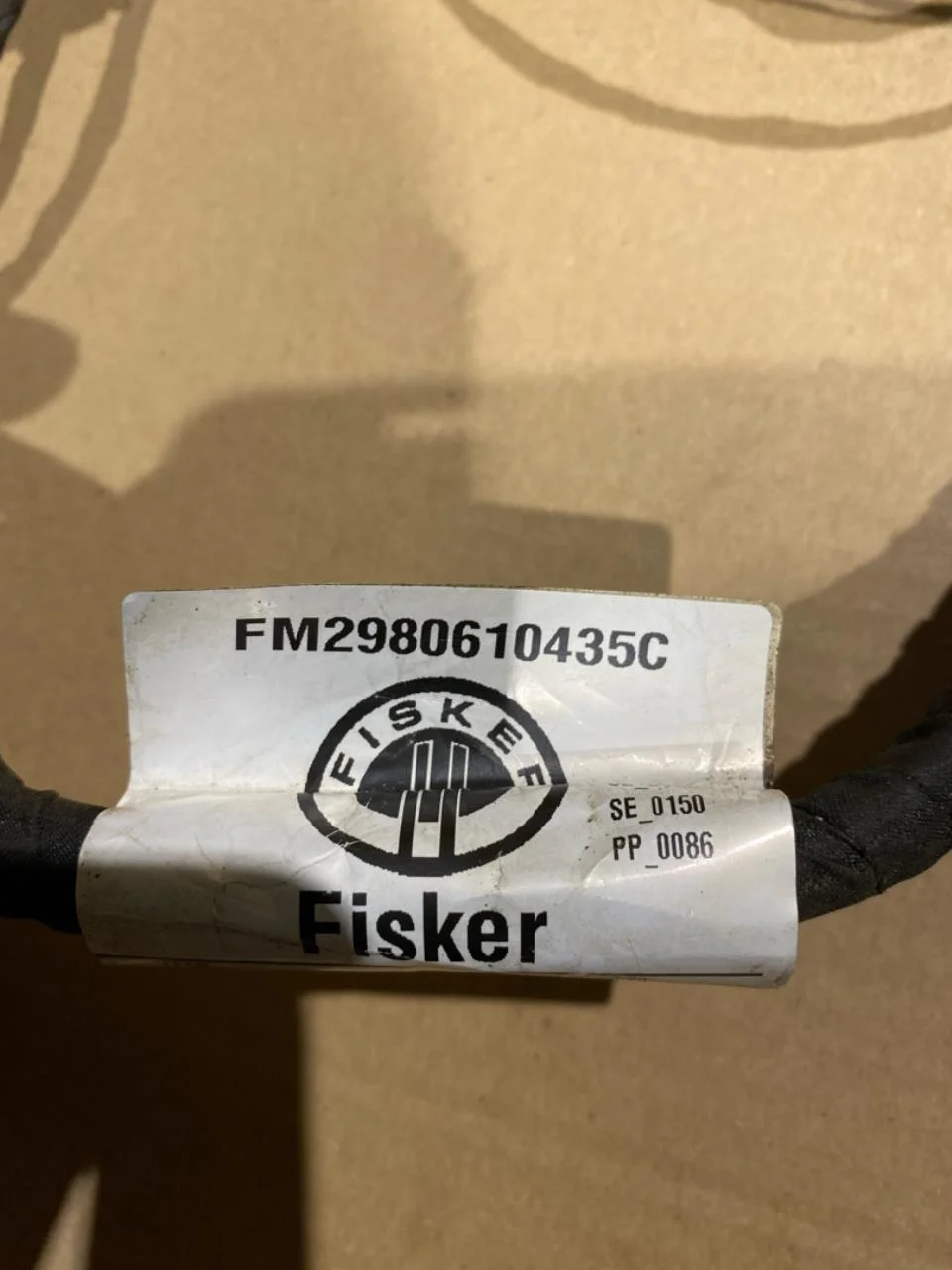Fisker OCEAN Kábelköteg nézet 3