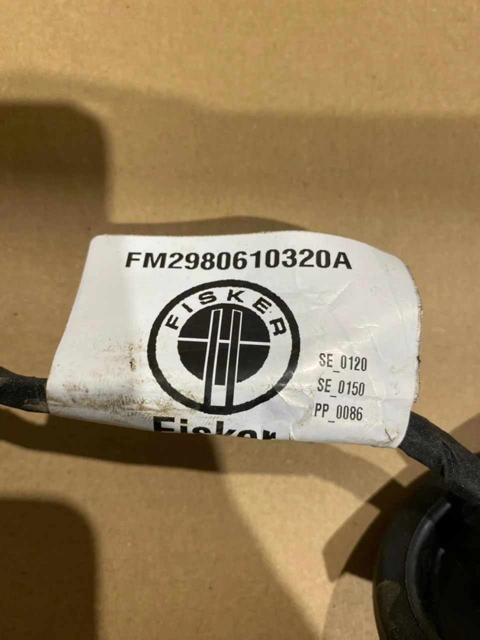 Fisker OCEAN Kábelköteg nézet 2