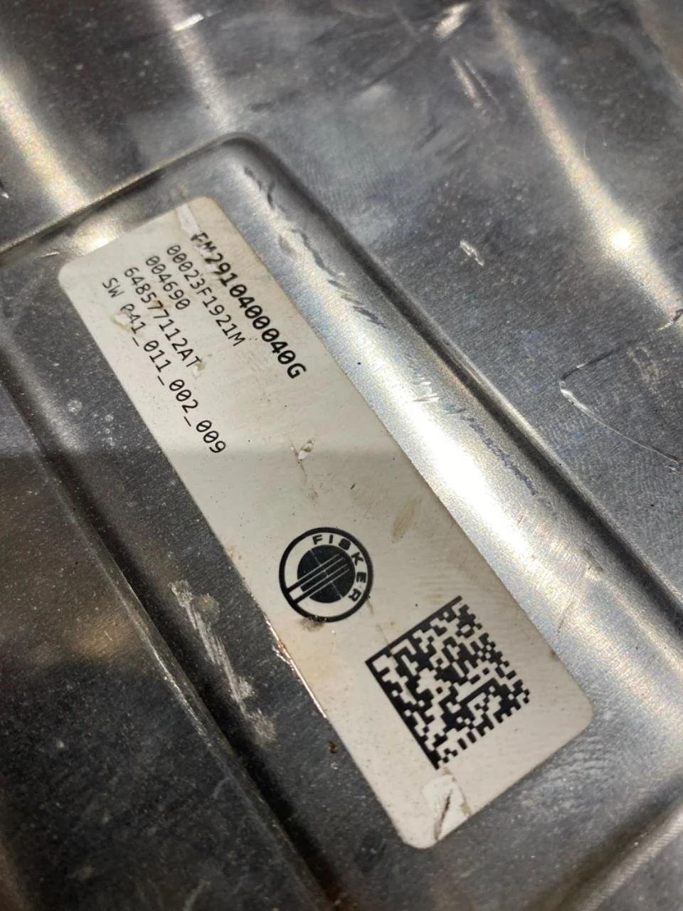 Fisker OCEAN Akkumulátortöltő nézet 2