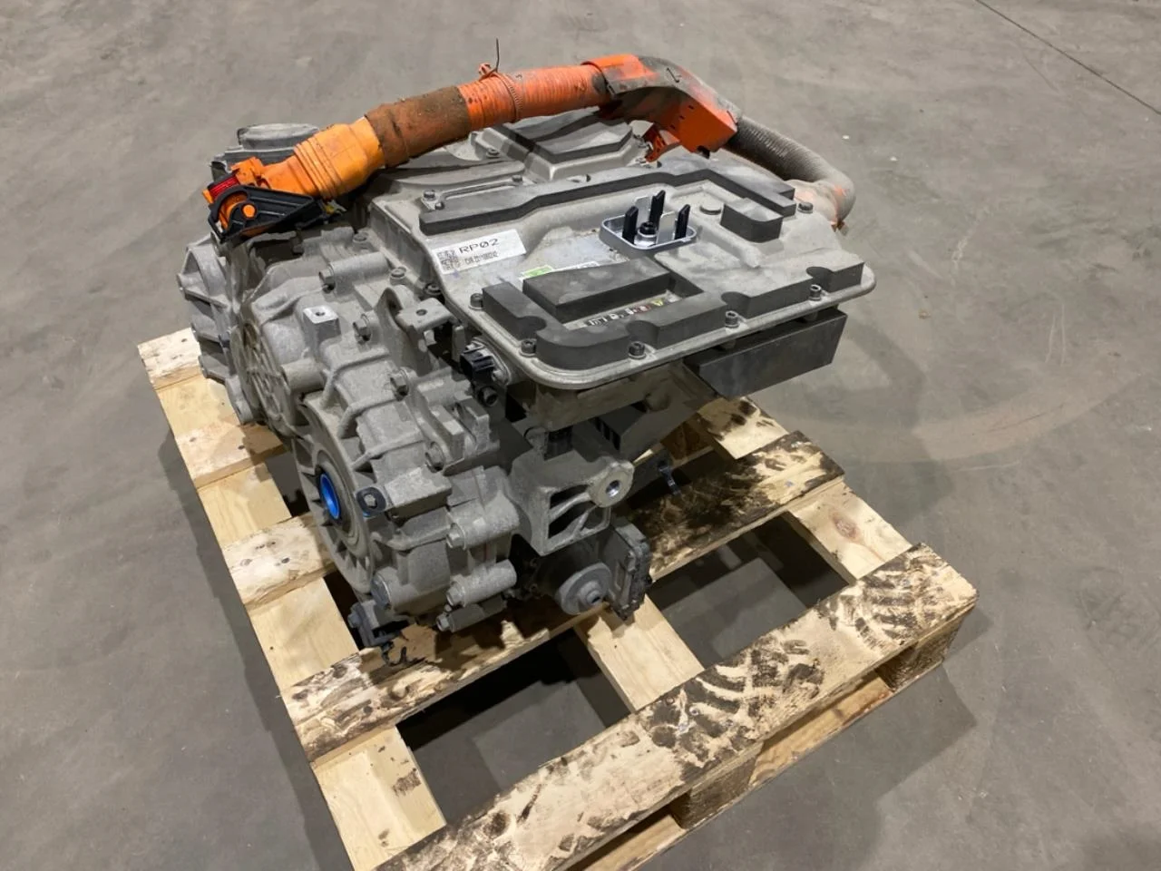 Kia EV6 2022- Elektromos motor, hátsó nézet 2