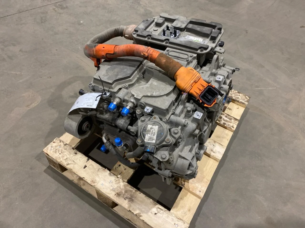 Kia EV6 2022- Elektromos motor, hátsó nézet 3