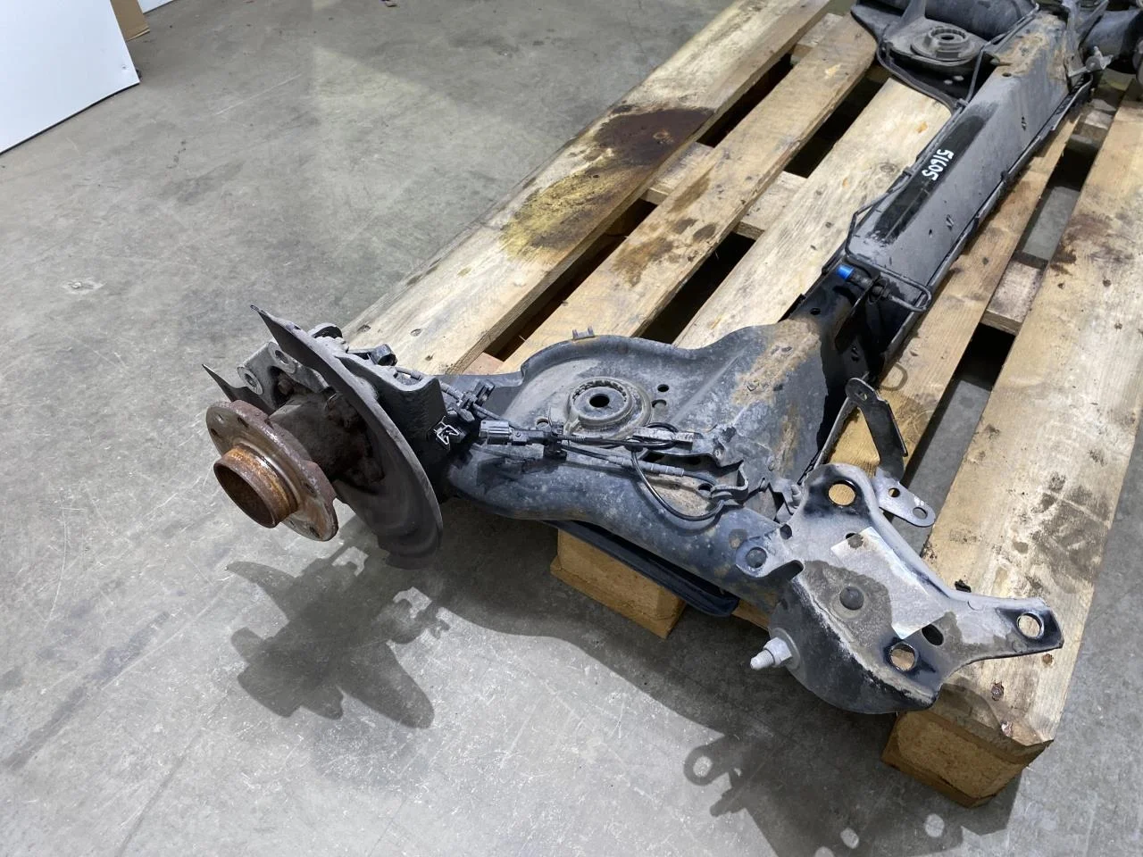 Renault ZOE/E- TECH 2013--> Rear suspension, other view 3