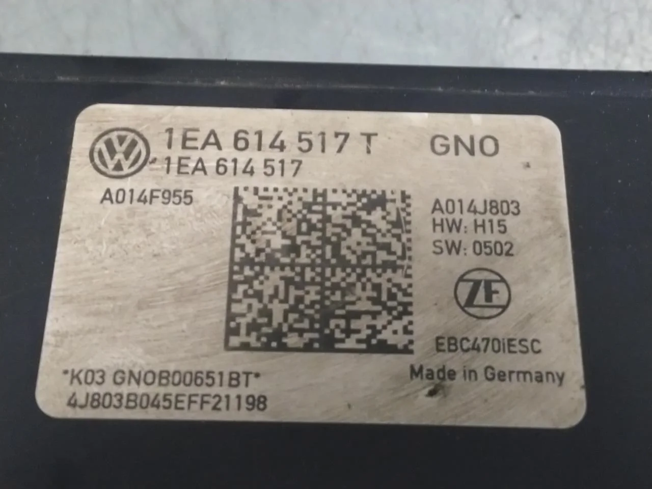 Volkswagen ID.4 2021- Unitate hidraulică ABS vedere 4