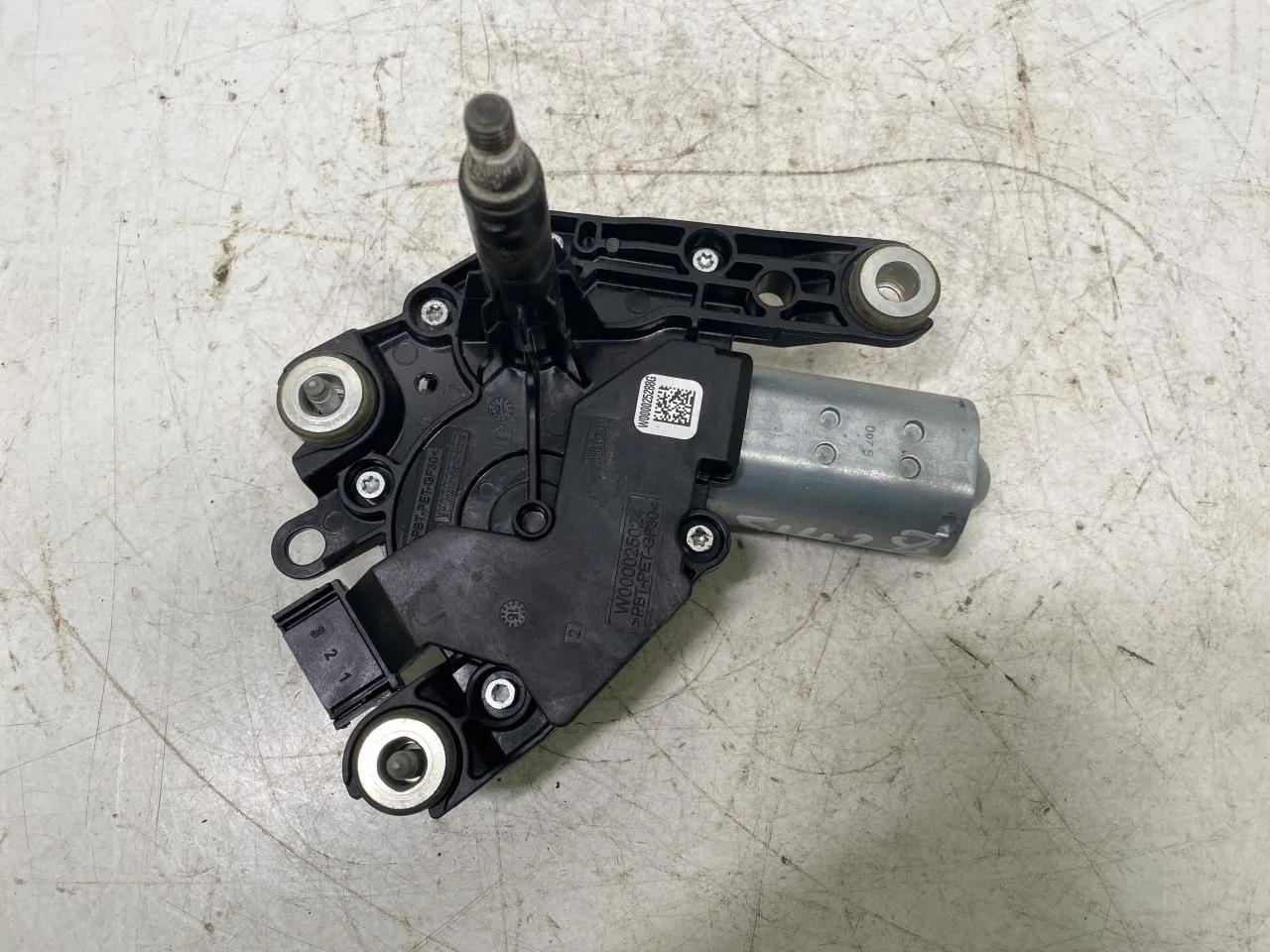 Mercedes B 180-200 W246/W242 2012-19 Ablaktörlő motor, csomagtérajtó nézet 2