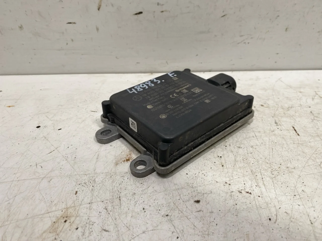 Mercedes EQA H243 2021- Tempomat (adaptív) érzékelő nézet 2