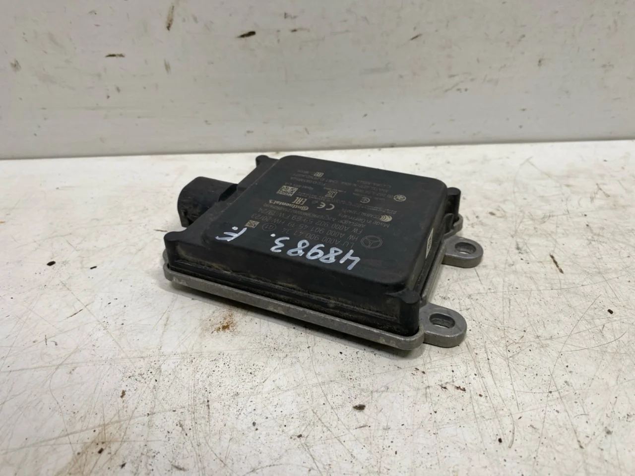 Mercedes EQA H243 2021- Tempomat (adaptív) érzékelő nézet 3