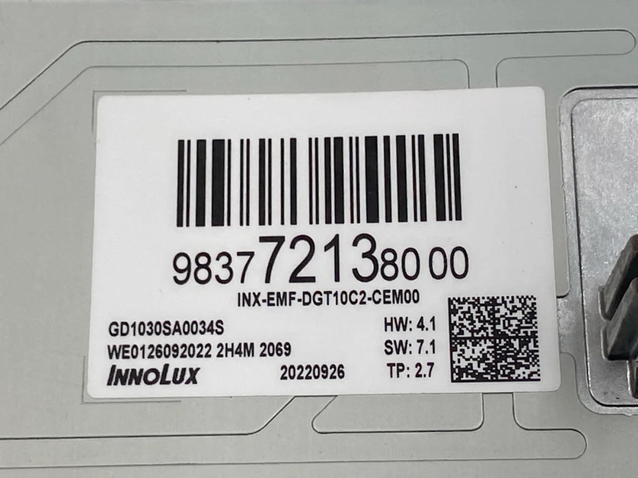 Opel / Vauxhall OPEL MOKKA 21 > GPS navigáció nézet 3