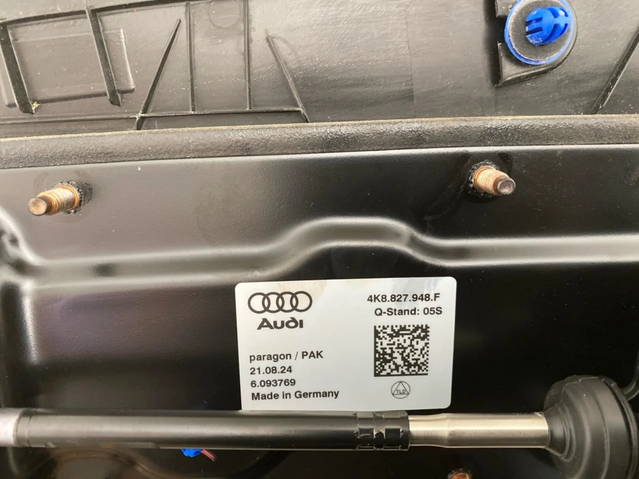 Audi E-TRON GT FW 2021- Spoiler, tailgate view 3