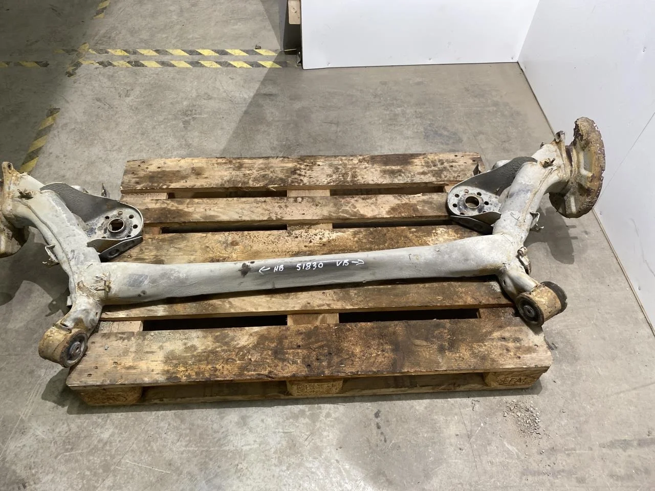 Kia SOUL 2009- Rear suspension, other view 2