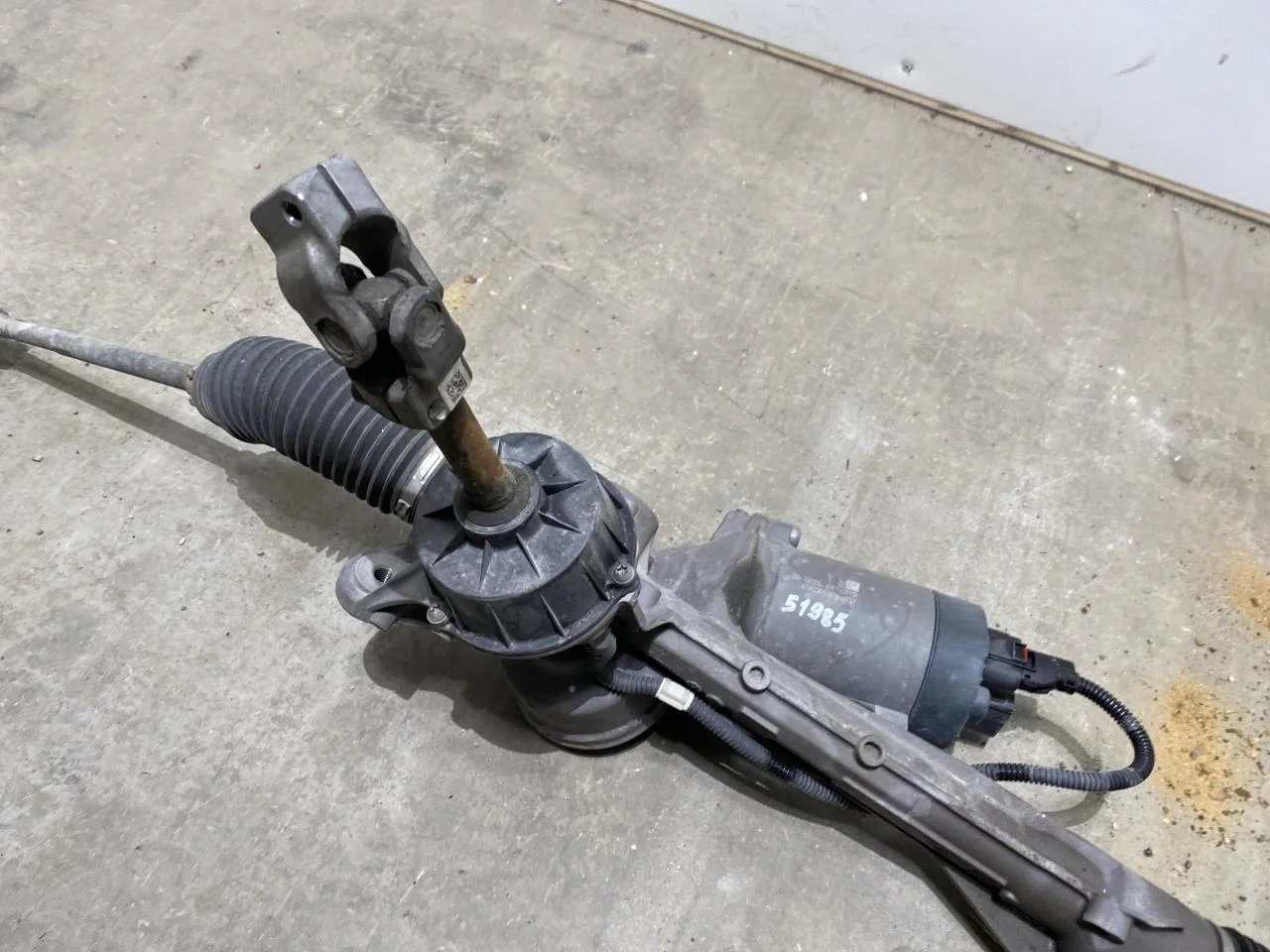 Volkswagen ID.3 2021- Power steering rack, electric view 3