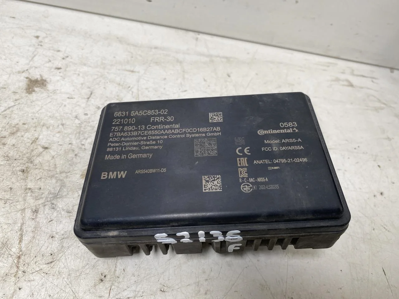 BMW IX 2022- Tempomat (adaptív) érzékelő