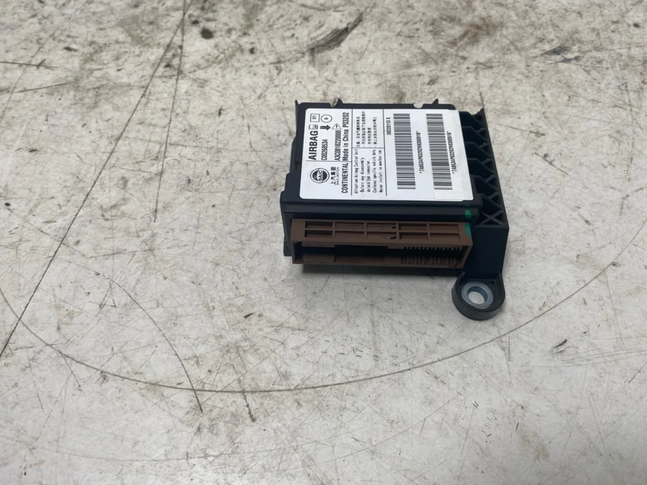 Maxus E-DELIVER9 2022- Légzsák elektronikai egység nézet 2