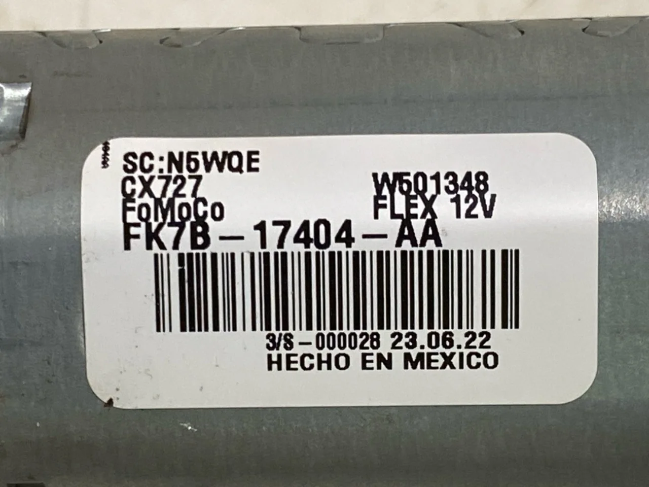 Ford MUSTANG MACH-E 2021- Ablaktörlő motor, csomagtérajtó nézet 3