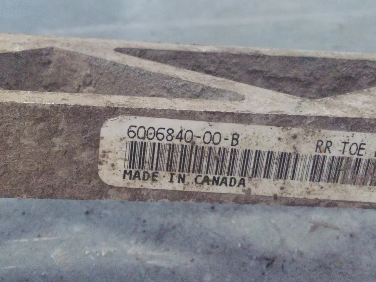 Tesla MODEL S 2013- Control arm, rear right view 2
