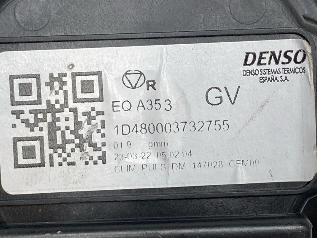 Opel / Vauxhall VIVARO 2020- Fűtésventilátor motor nézet 3