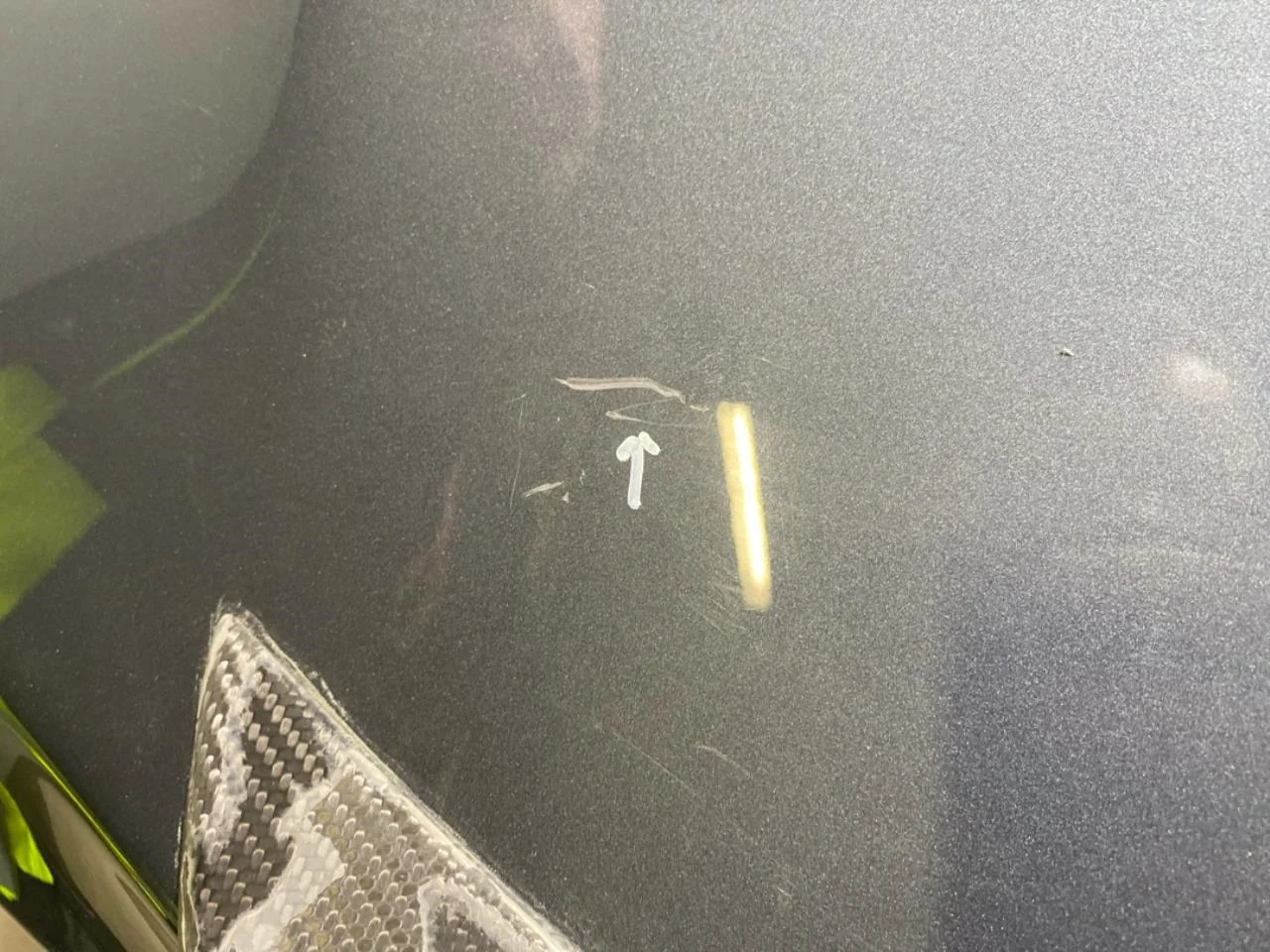Tesla MODEL S 2013- Trunk lid, sedan view 3