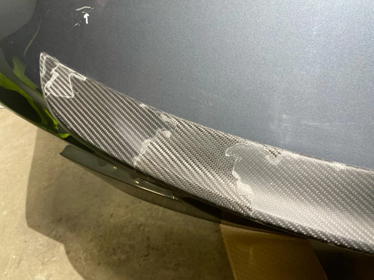 Tesla MODEL S 2013- Trunk lid, sedan view 4