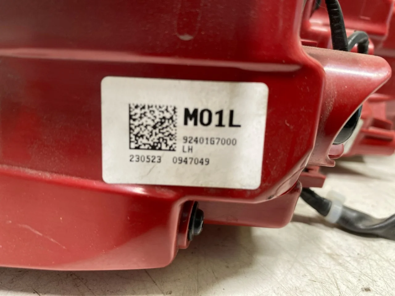 Hyundai IONIQ AE 2017-22 Left tail light view 4