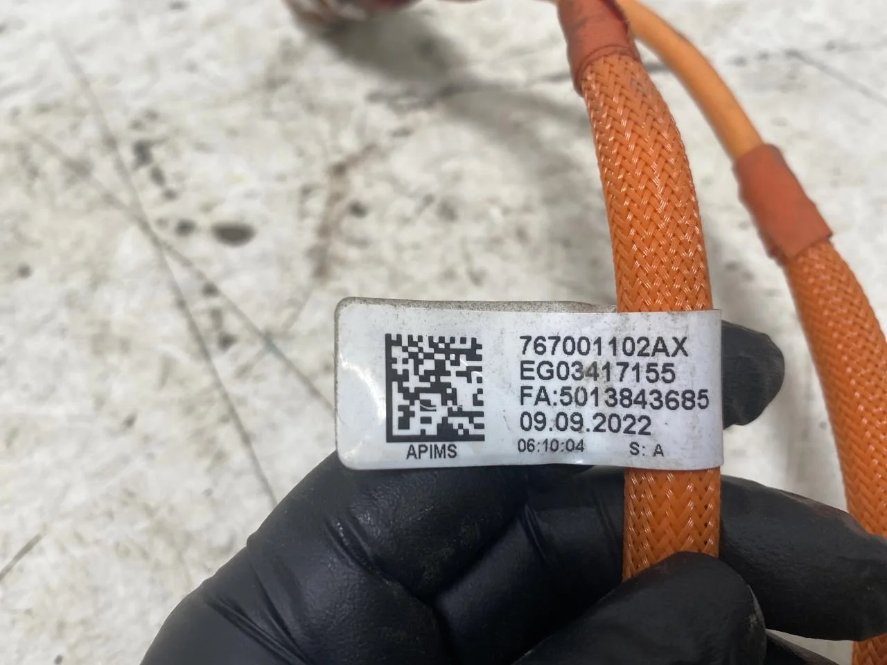 BMW IX 2022- Fascicul de cabluri, înaltă tensiune vedere 2