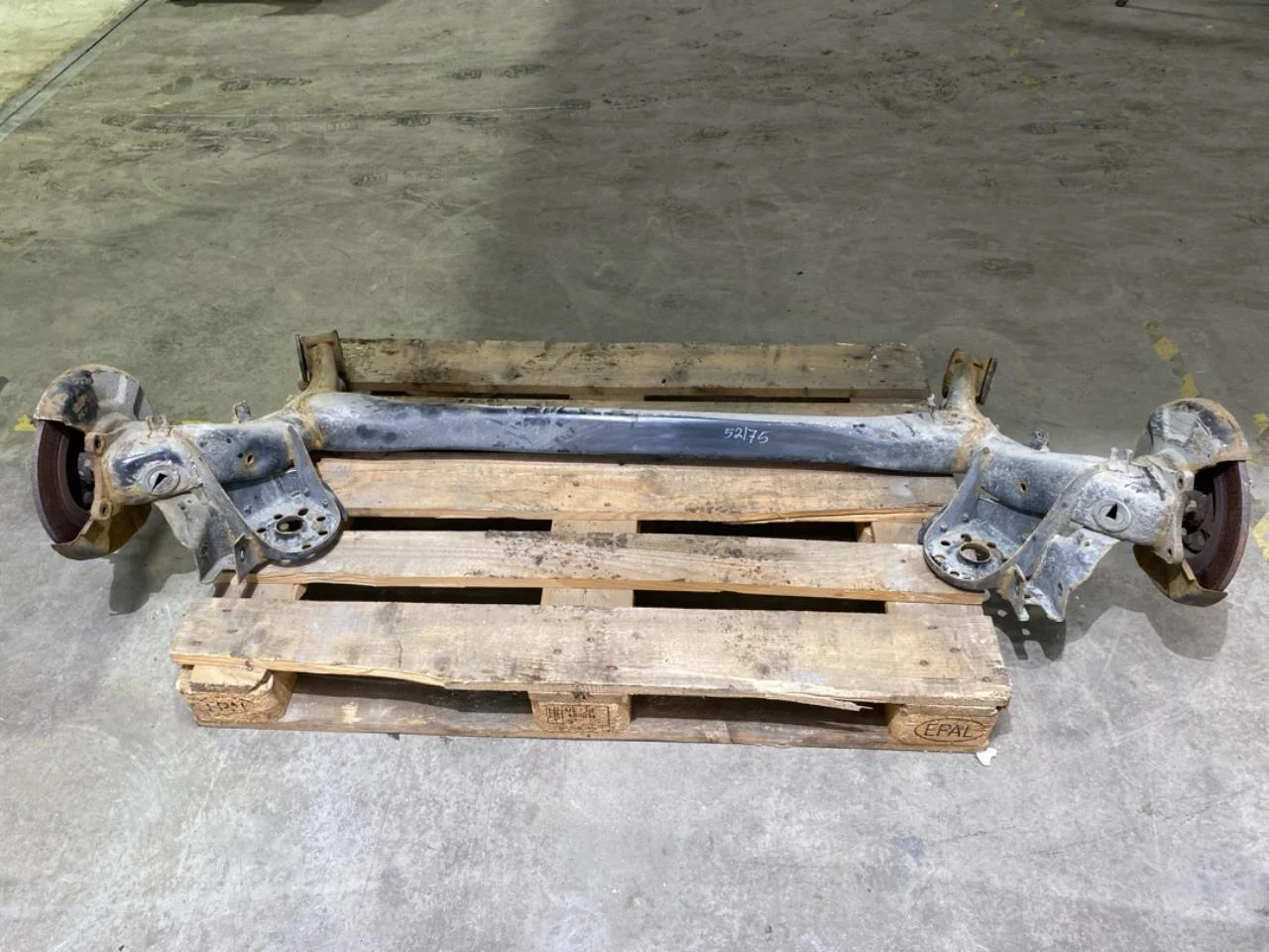 Kia SOUL 2009- Rear suspension, other view 3