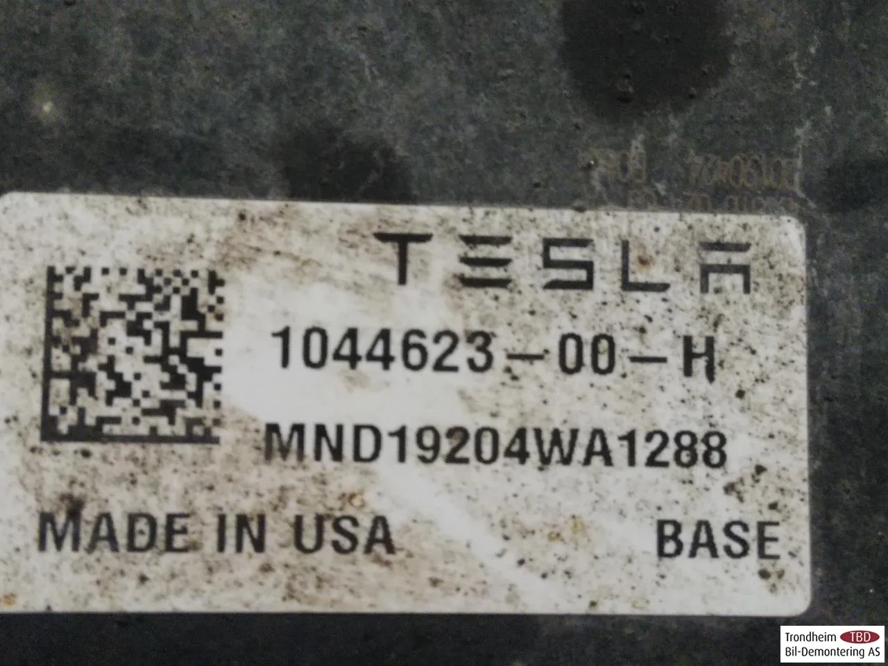 Tesla MODEL 3 2017--> Etrier frână spate stânga vedere 4