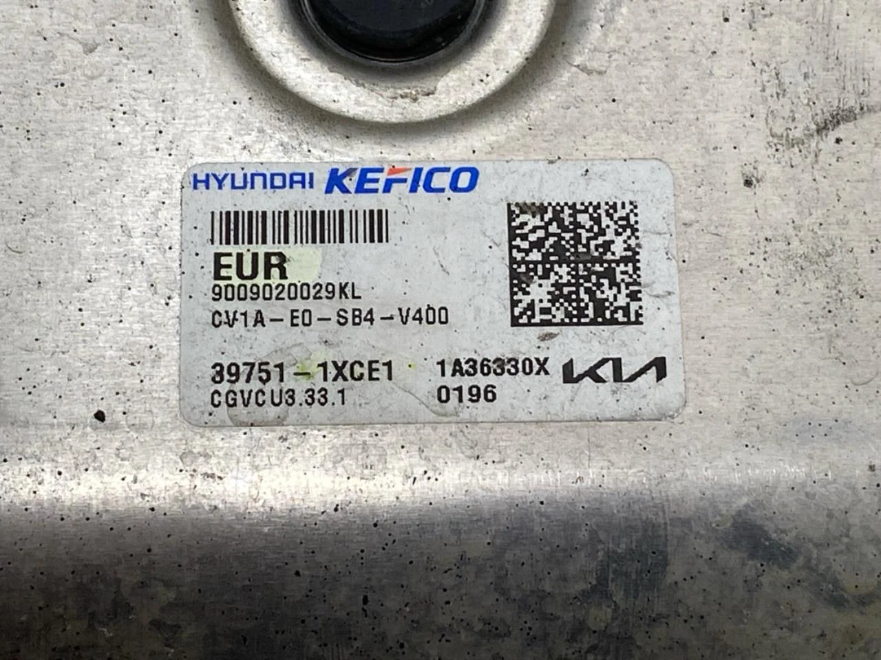 Kia EV6 2022- Unitate de comandă injecție, benzină vedere 3