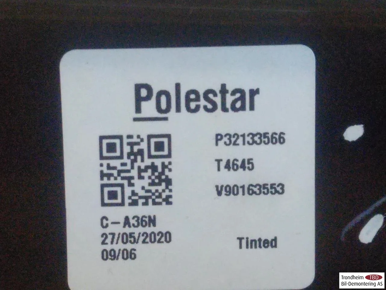 Polestar 2 2020- Féklámpa, hátsó ablak (3. féklámpa) nézet 3