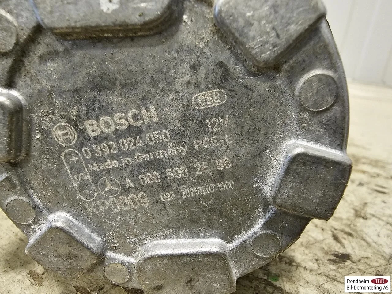 Mercedes EQA H243 2021- Pompă de circulație vedere 4