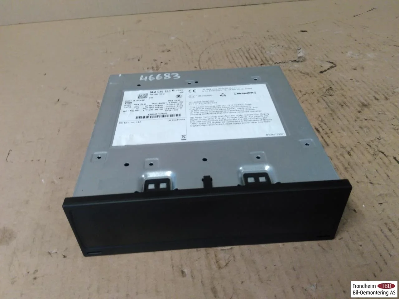 Skoda ENYAQ IV 2021- Radio / hi-fi, other