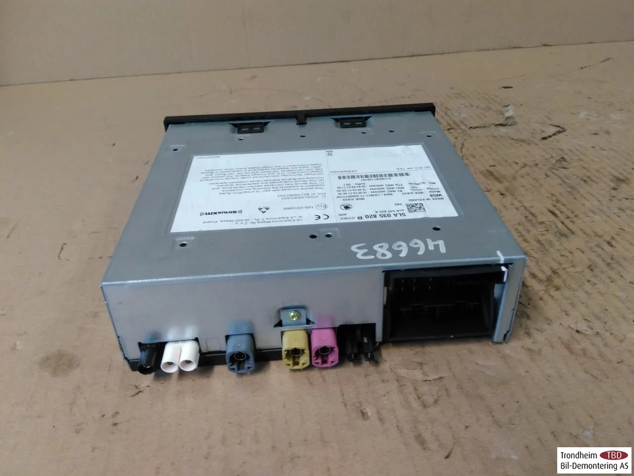 Skoda ENYAQ IV 2021- Radio / hi-fi, other view 2