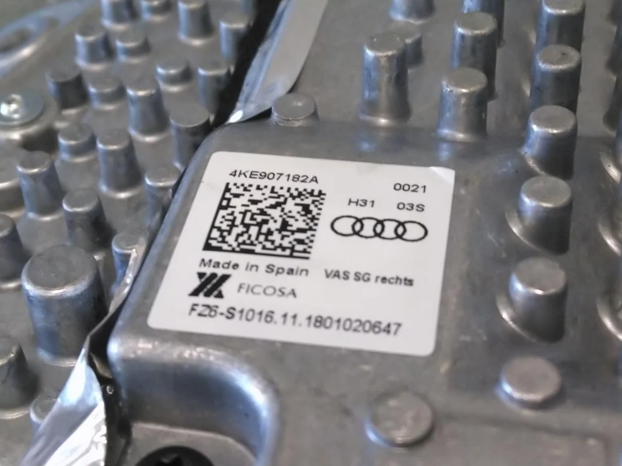 Audi E-TRON, S GE 2019- Vezérlőegység, egyéb nézet 4