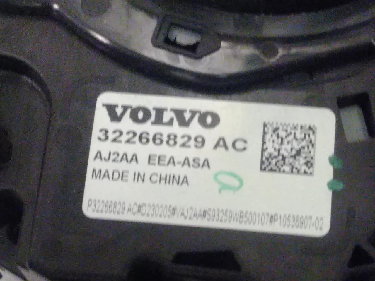 Volvo C40/RECHARGE 2021-> Kormánykapcsolók nézet 4