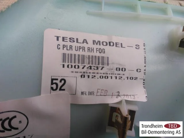 Tesla MODEL S 2013- Egyéb belső berendezés nézet 3