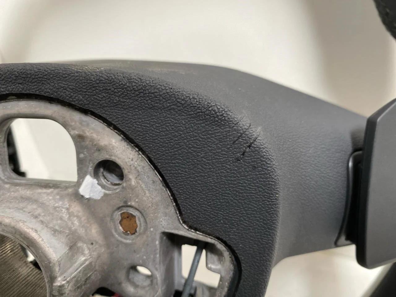 Audi Q4 E-TRON FZ 2021- Steering wheel view 3