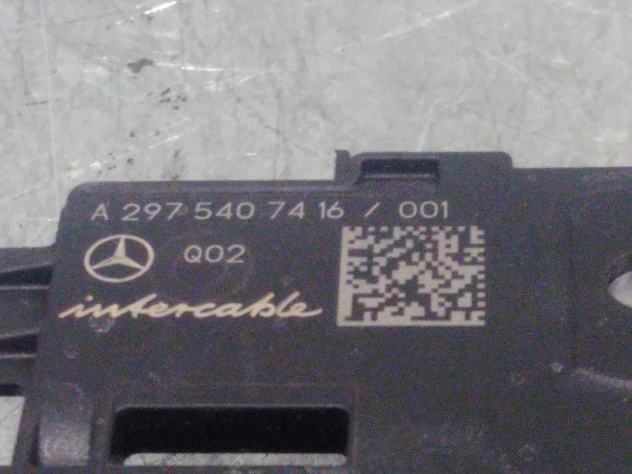 Mercedes EQS SUV X296 2022- Biztosítékdoboz / elektromos központ nézet 4