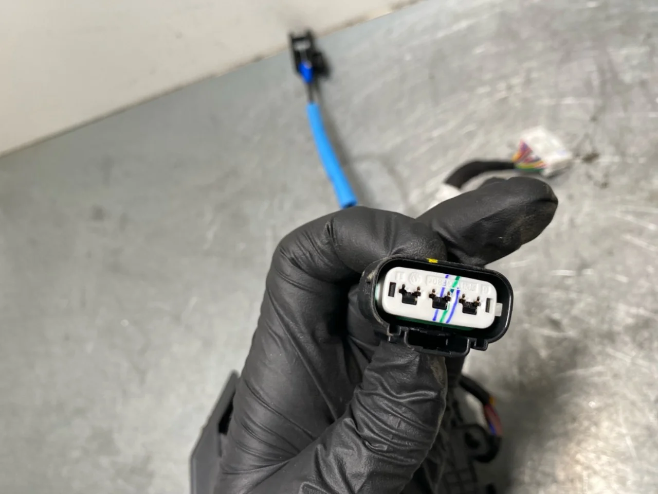 Door lock housing view 3